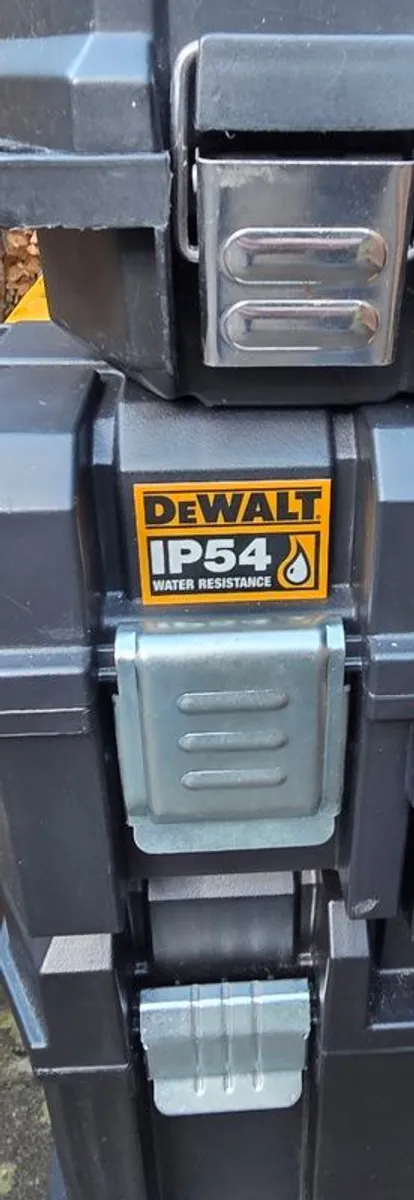 Dewalt tstak trolley with storage (New) - Image 4