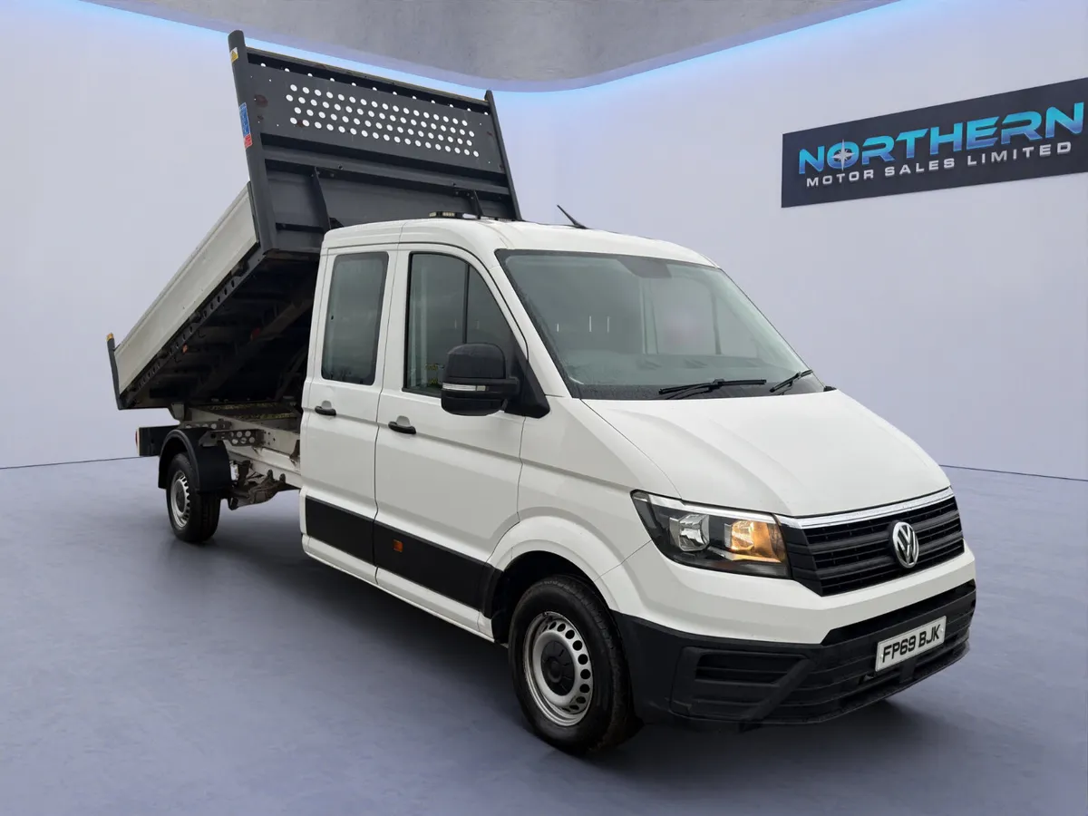 Volkswagen Crafter D/Cab Tipper 177bhp - Image 1