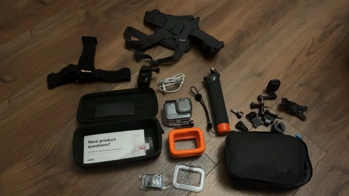 GoPro Hero 9 with Accessories - Image 1