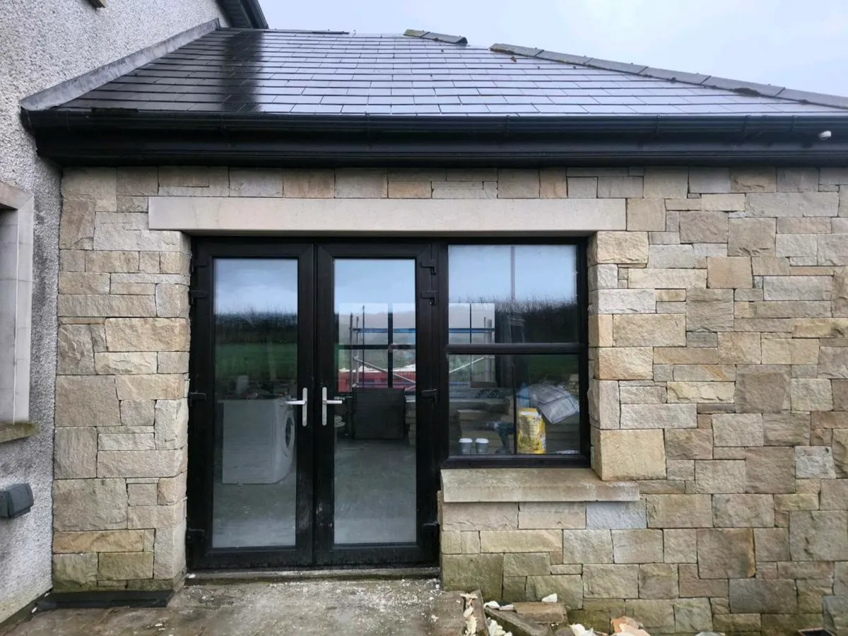 Black Triple glazing pvc windows - Image 3
