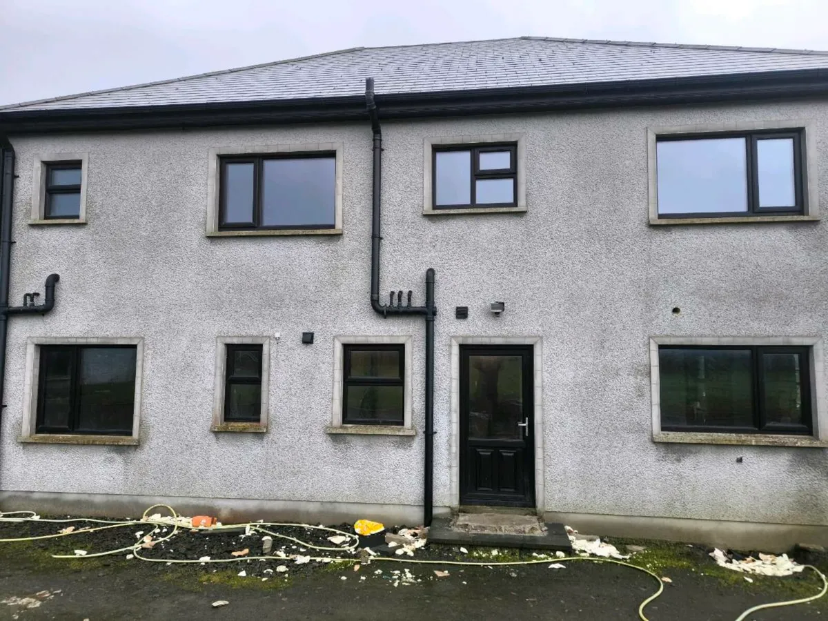 Black Triple glazing pvc windows - Image 4