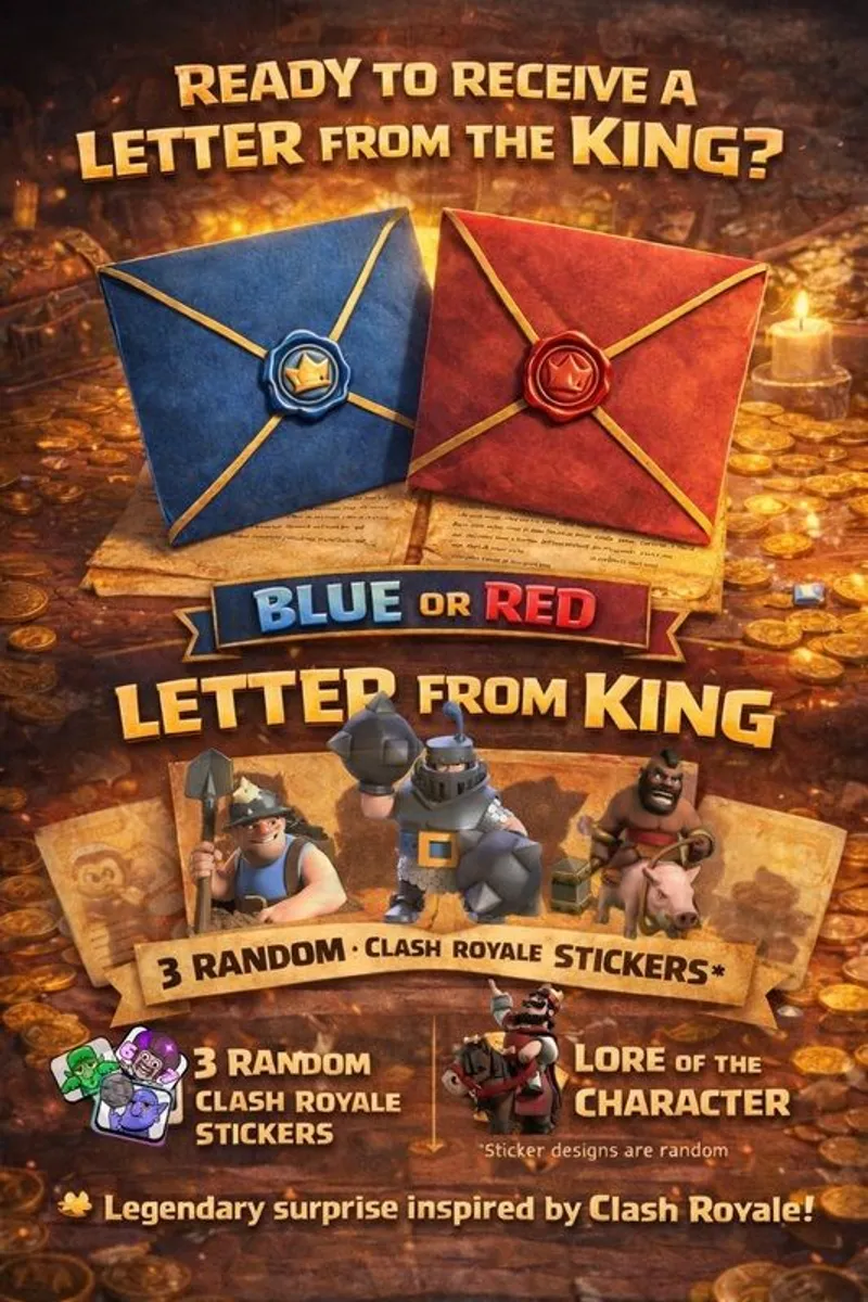 Clash Royale Stickers Gift Letter - Image 3