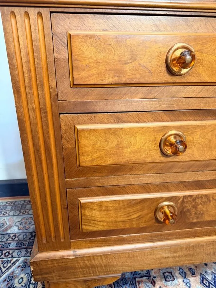 Early 20th Century French Walnut Chest of Drawers - Image 3