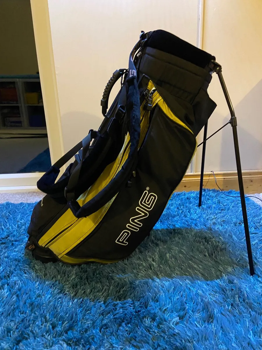 Left handed golf clubs and golf bag - Image 4