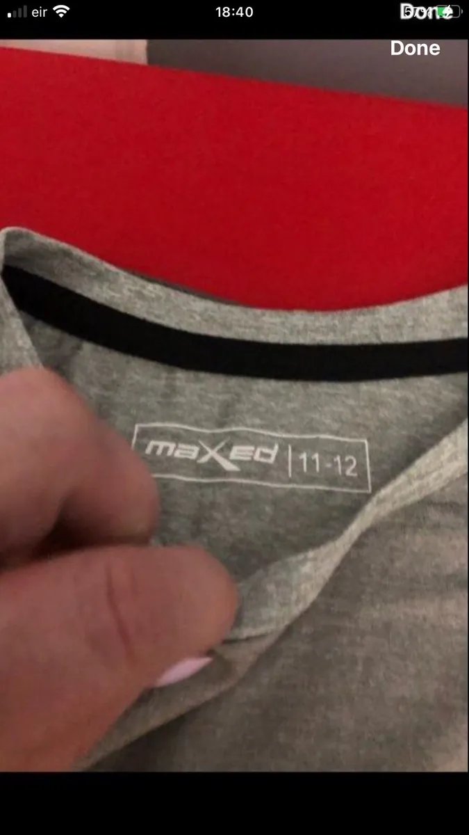 Boys long sleeve top age 11/12 €3 - Image 3