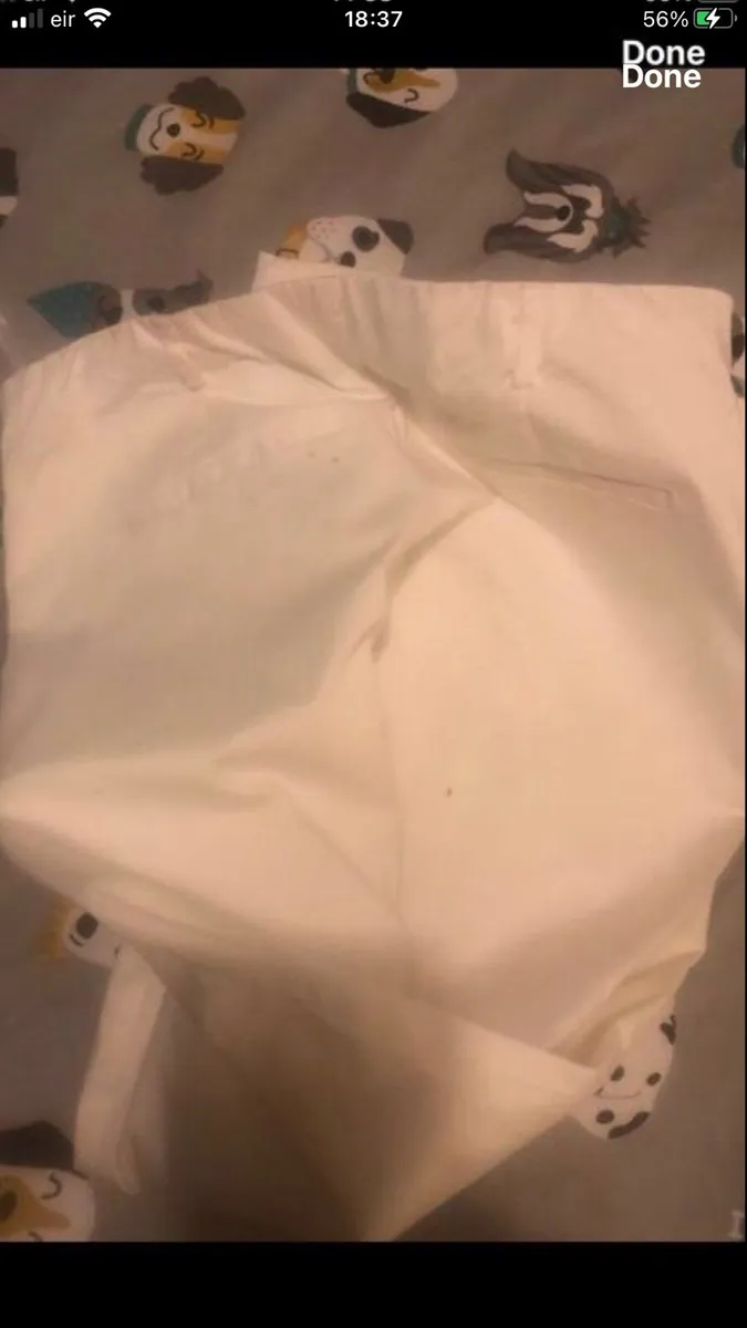 Ladies white trousers size 10 €5 - Image 3