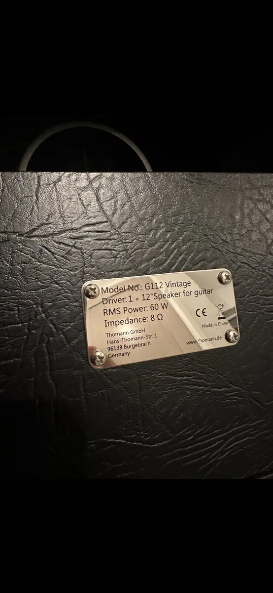 Celestion vintage 30 1x12 cabinet 8 Ohm - Image 3