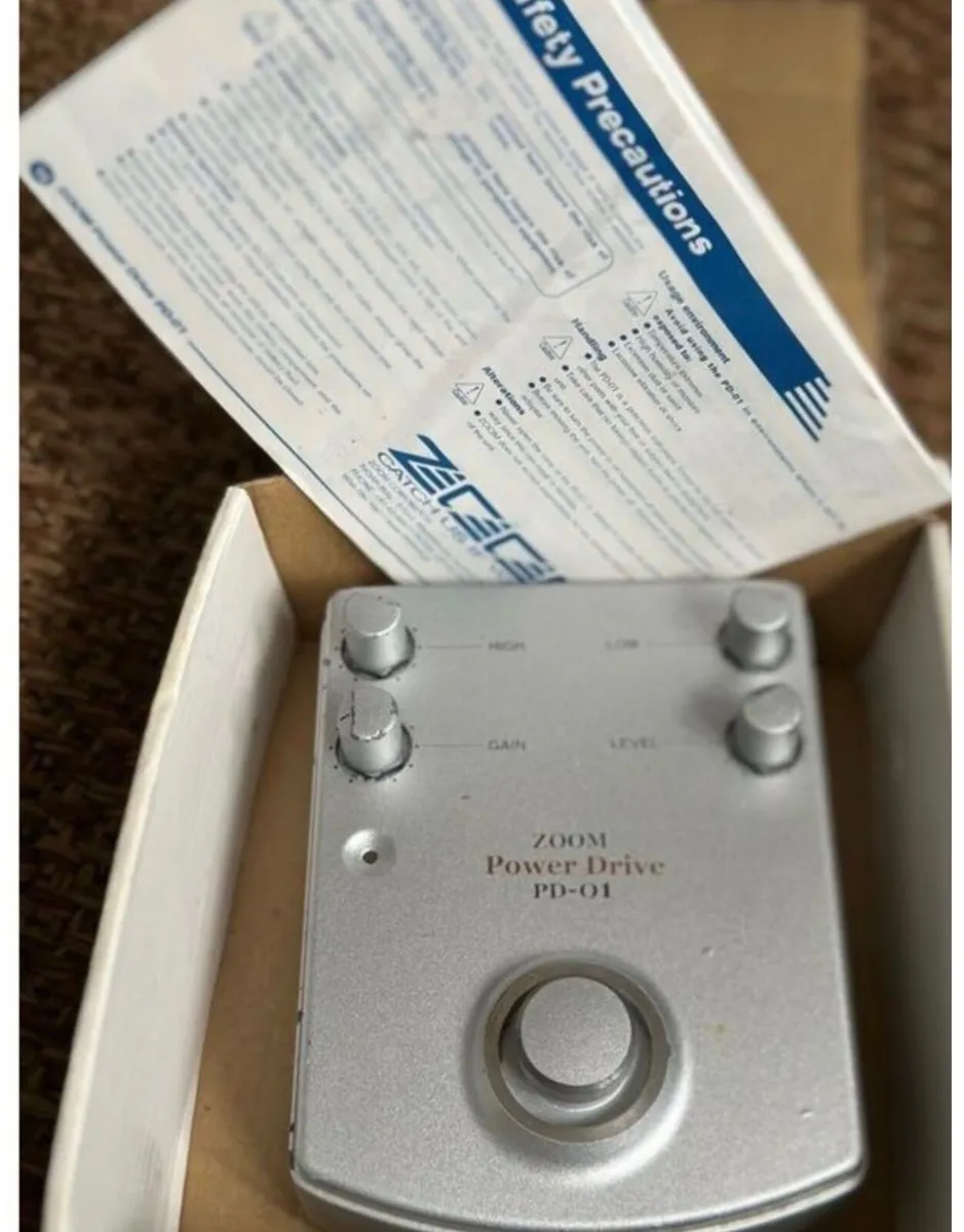 Zoom PD-01 Made in Japan rare clone of Klon - Image 1