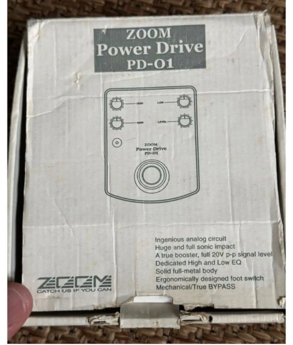 Zoom PD-01 Made in Japan rare clone of Klon - Image 4