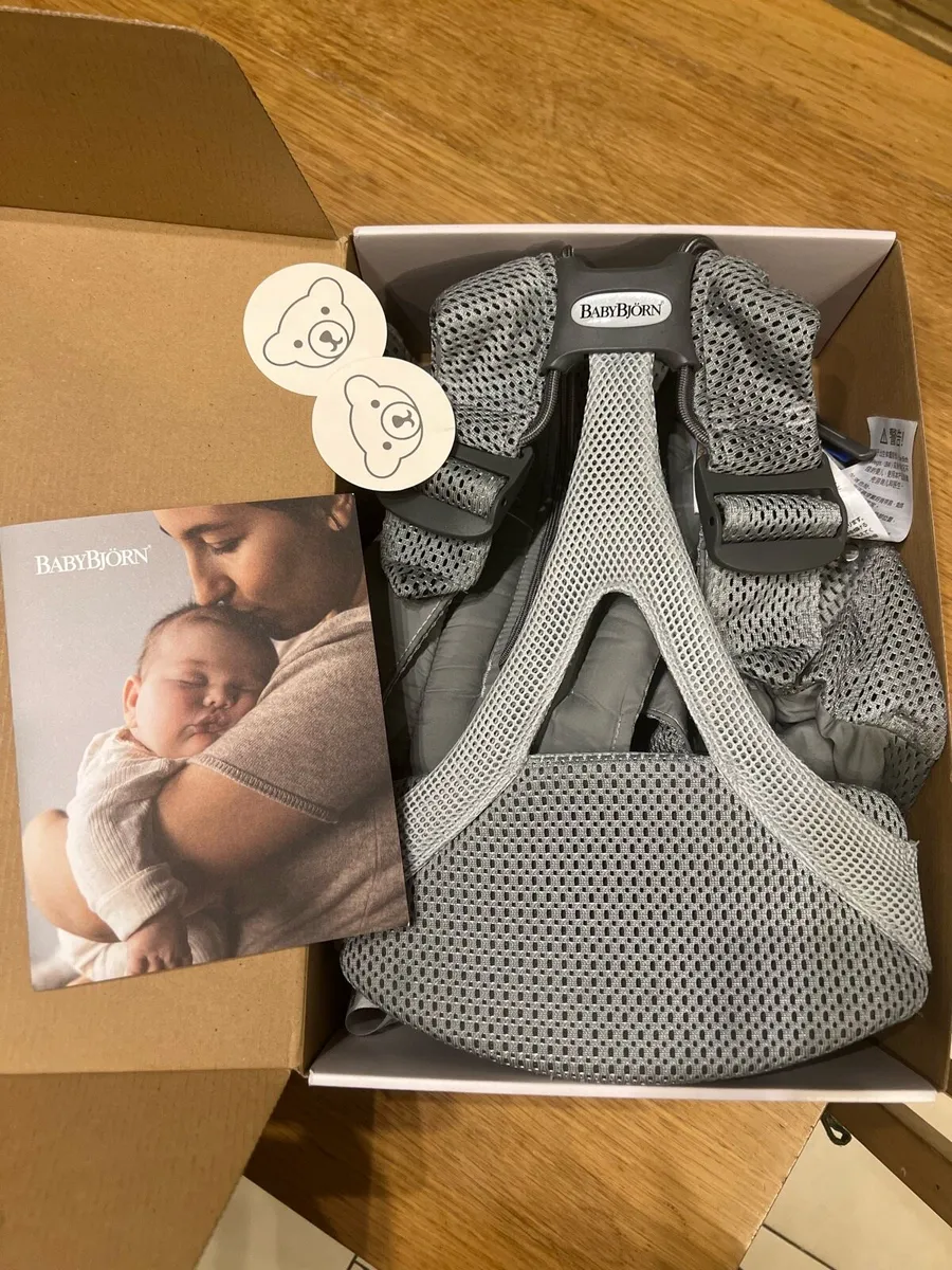 BabyBjorn carrier Move Airy Mesh grey - Image 1