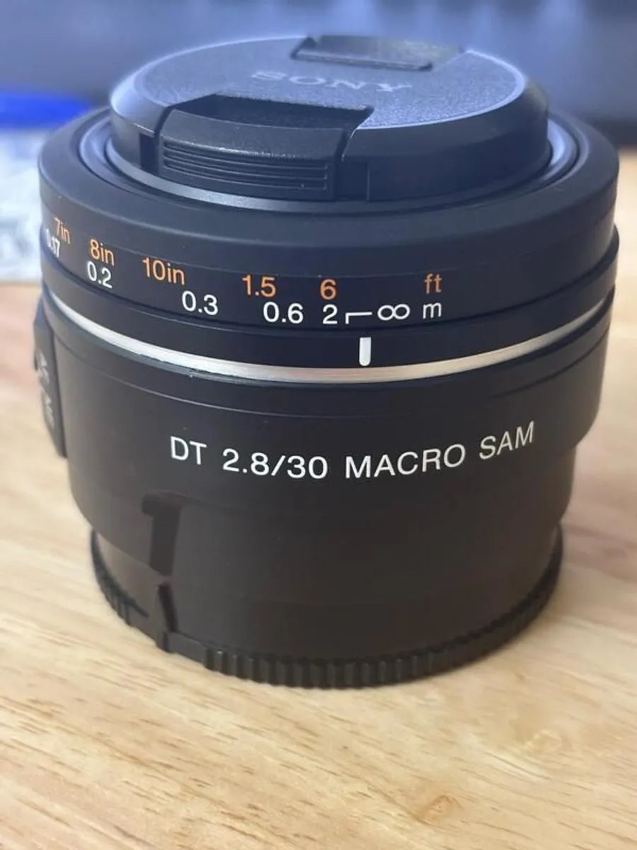 Sony Alpha SAL DT 30mm F2.8 Macro SAM Lens - Christmas deal ! - Image 1
