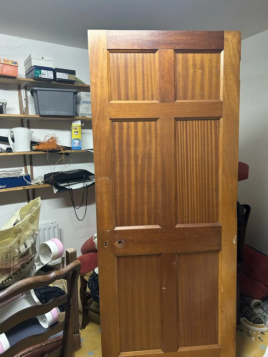 Solid Mahogany Door - Image 1