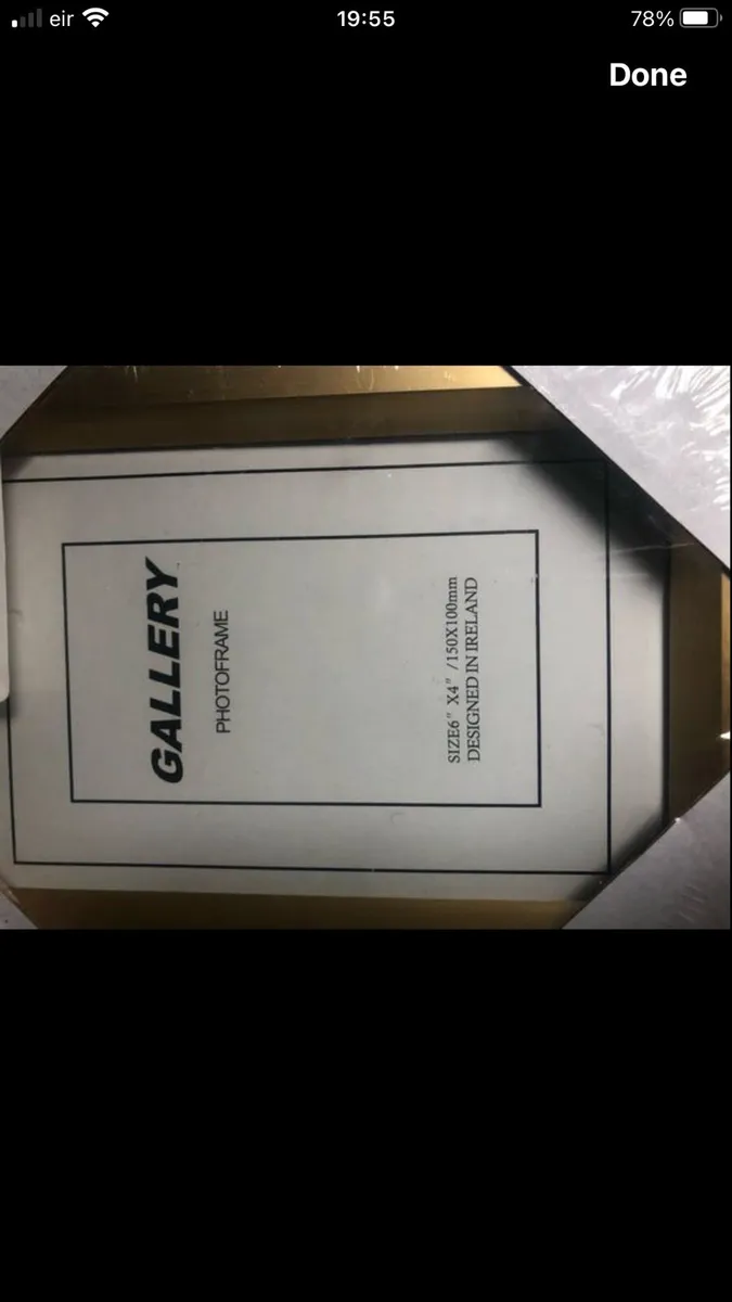 Mens photos frame 4”x 6” €2 - Image 2