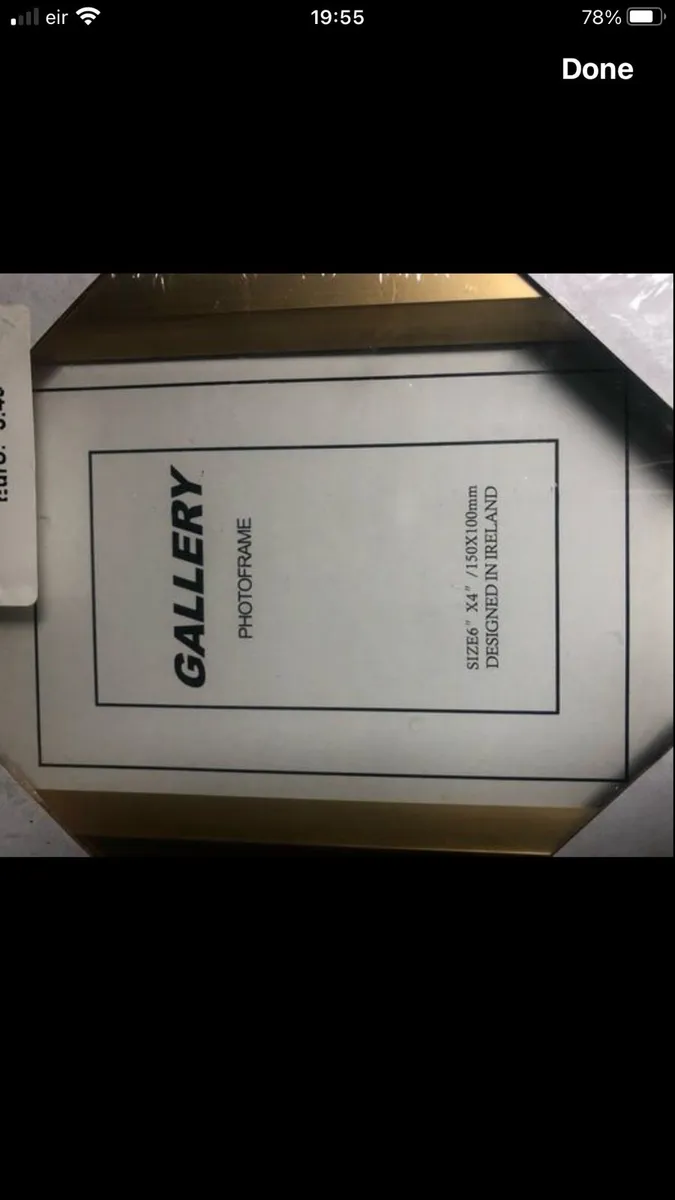 Mens photos frame 4”x 6” €2 - Image 4