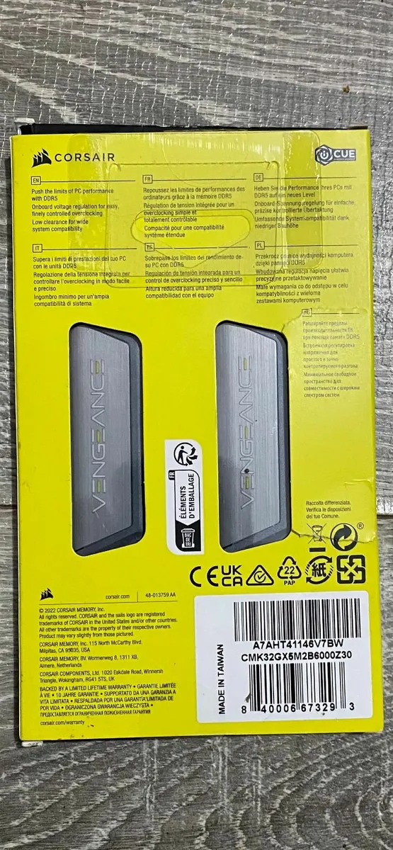 Corsair DDR5 Ram 32gb (2x16gb) 6000MHz (BRAND NEW) - Image 3