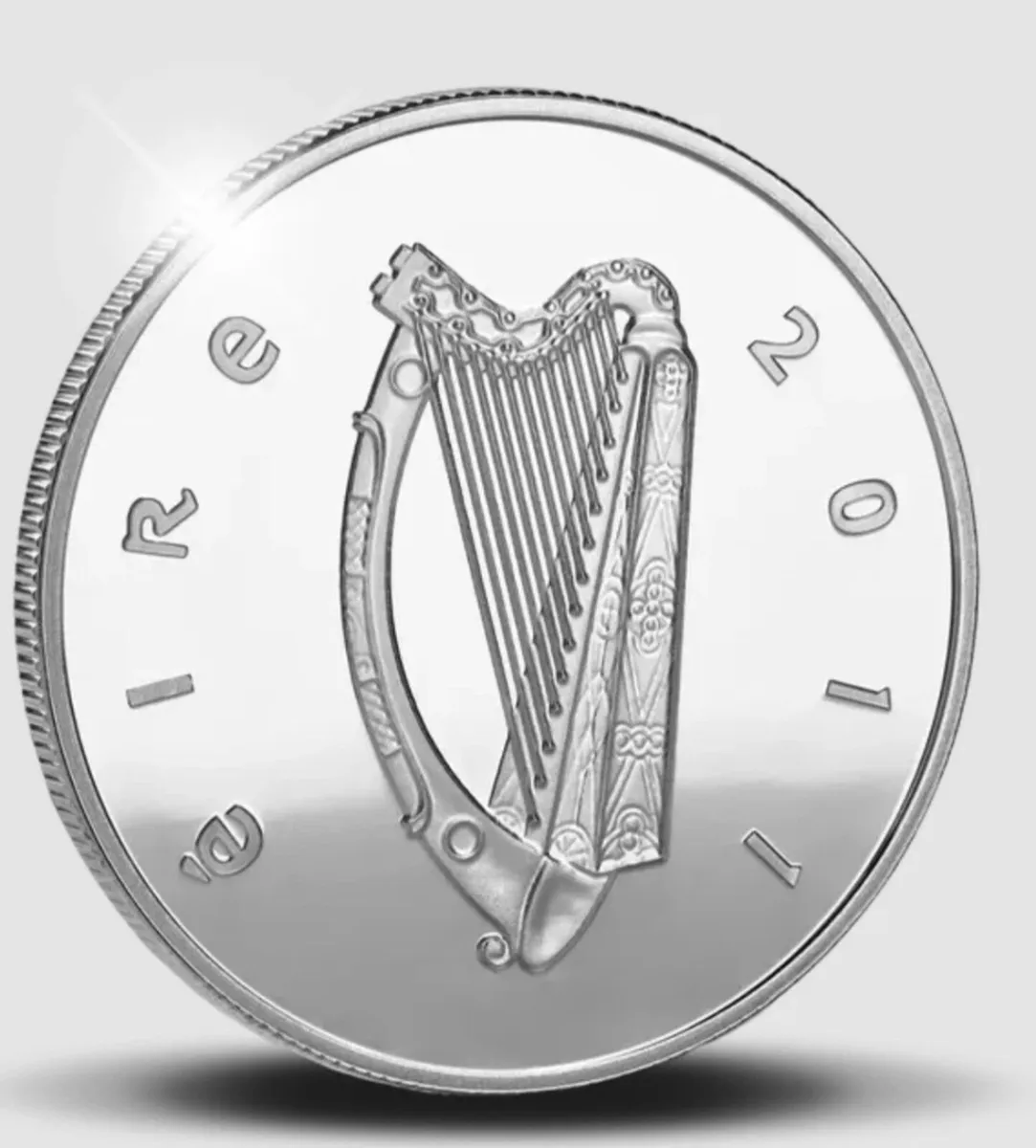 Ireland 15 euro silver proof coin 2011. Salmon - Image 2