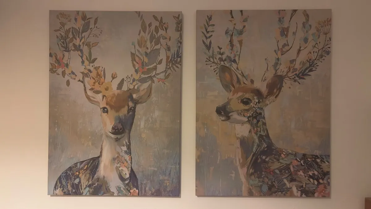 Wall decor , paintings - set of 2 - Image 1