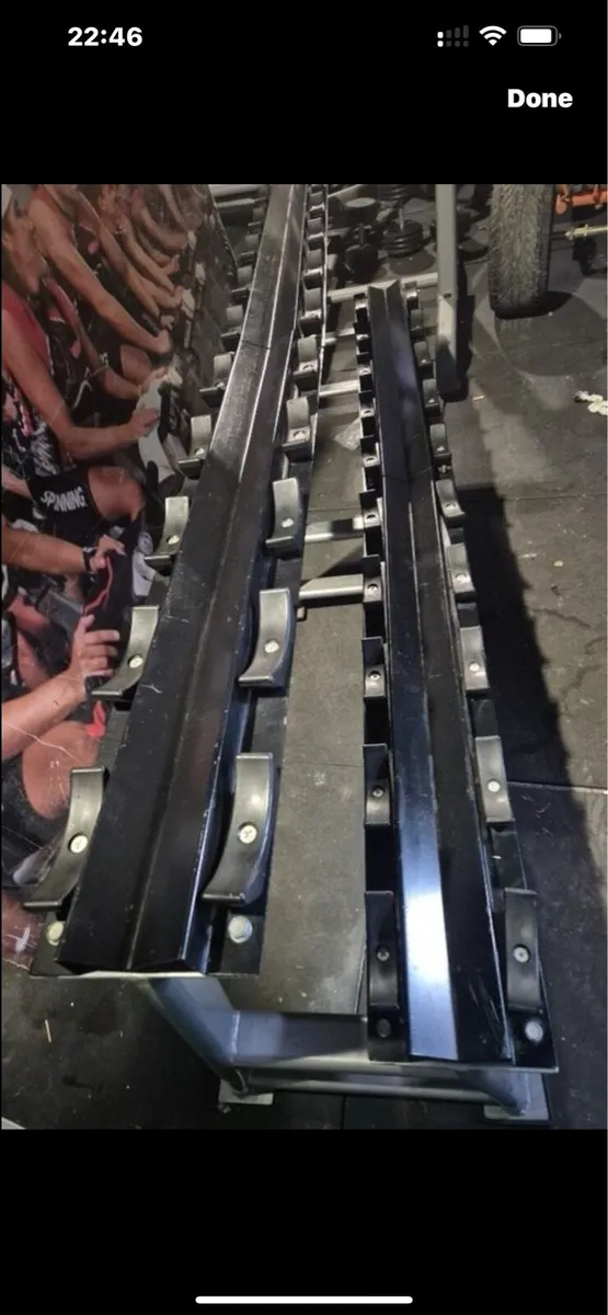 Two tier dumbbell rack - Image 1