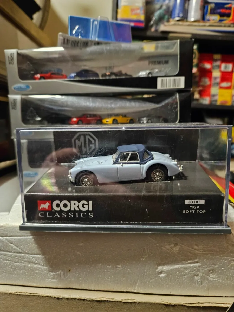 Corgi MGA Soft Top