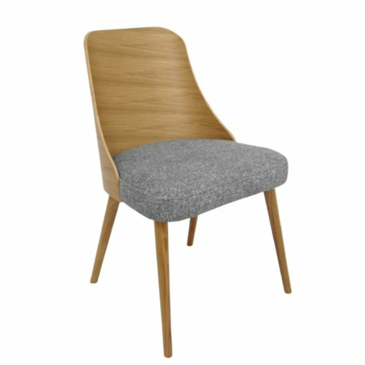 Oak Flow Dining Chair - Image 1