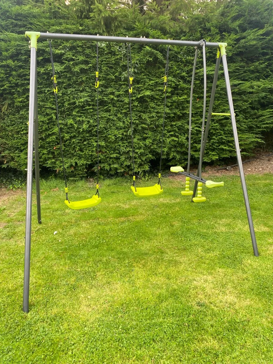 Metal Swing Set - Image 3