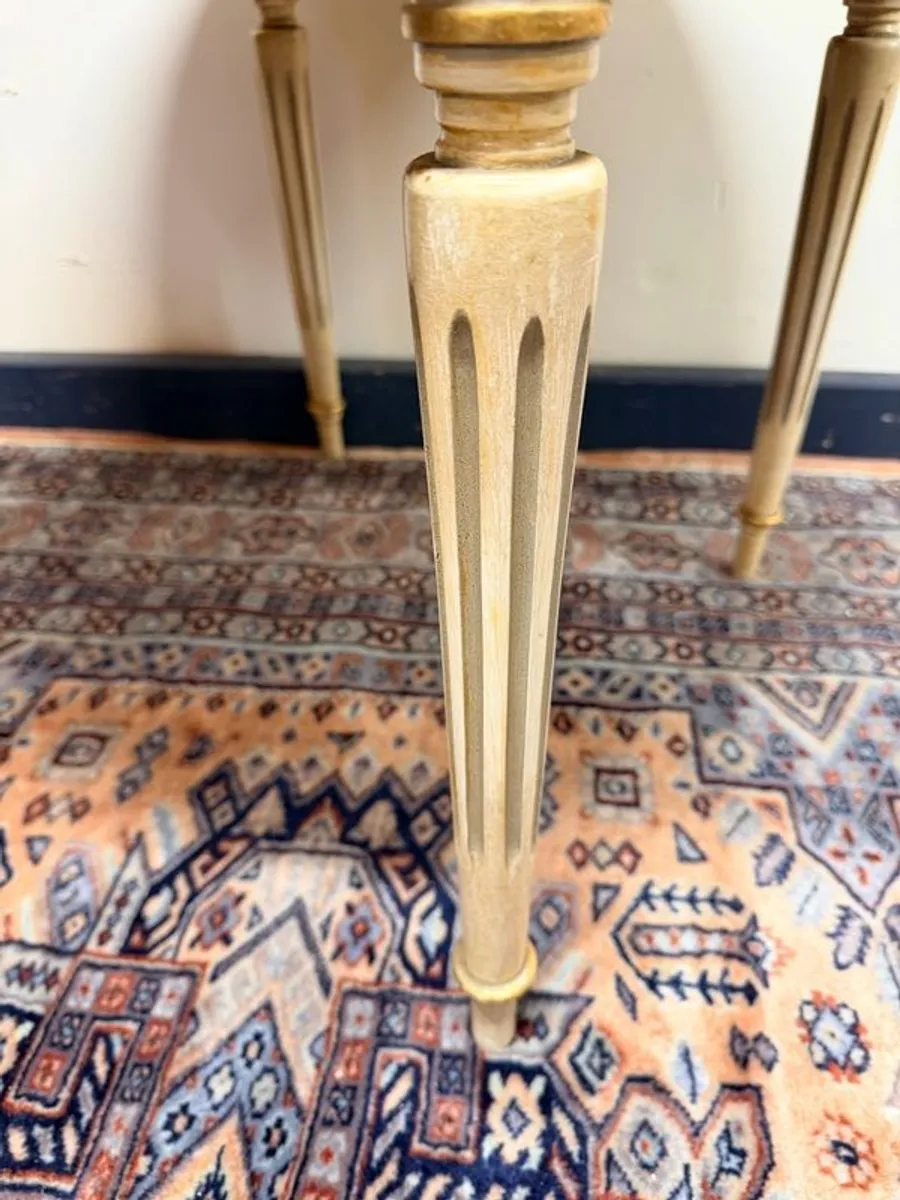 Guatavian Style Round Side Table - Image 2