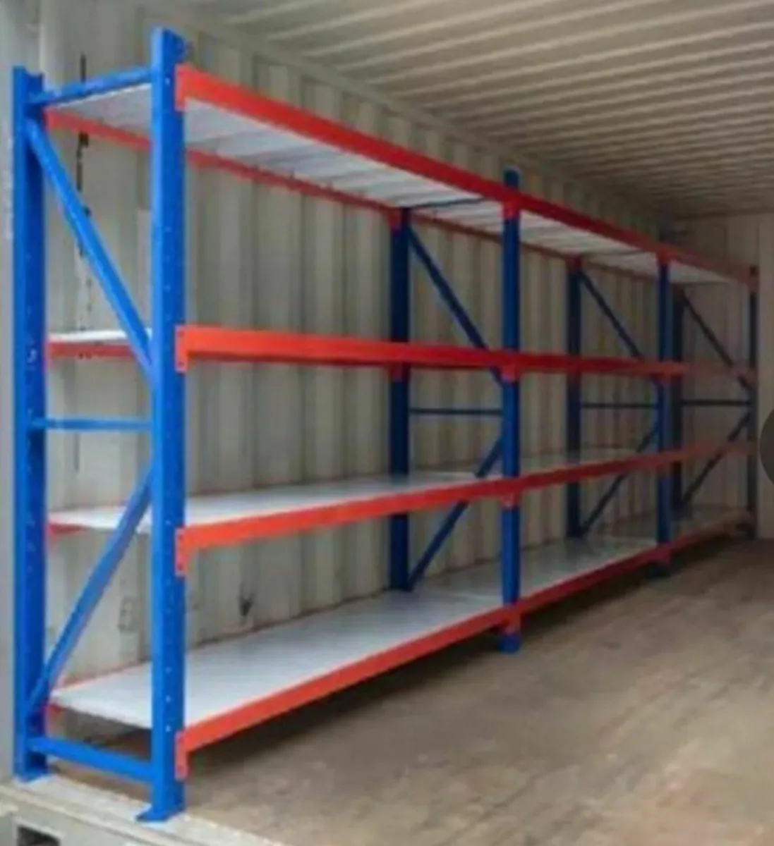350 KG Metal Powder Coated Pallet Type Racking - Image 1