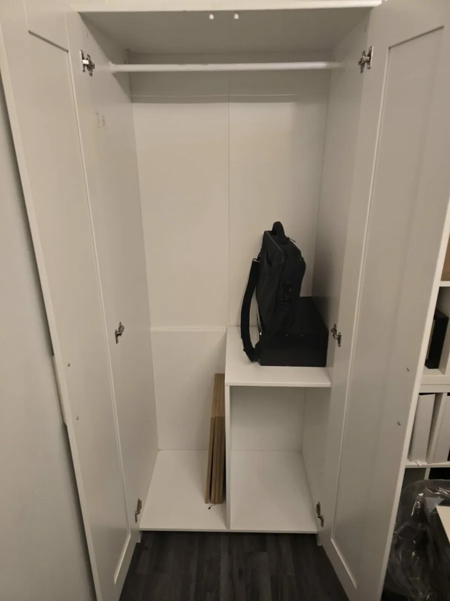 2 x IKEA Brimnes Wardrobes - Image 2