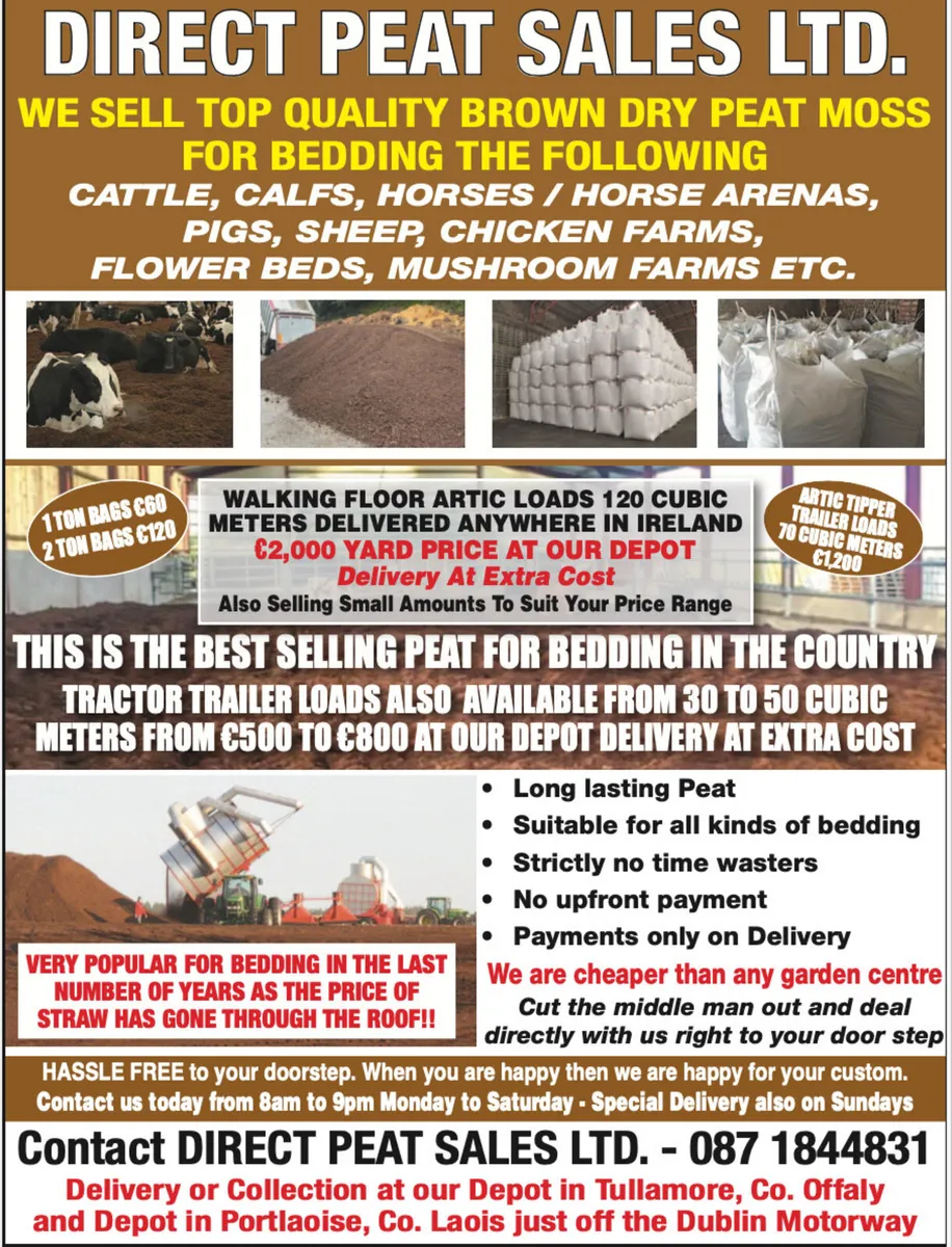 Bedding cattle call us for your bedding needs - Image 1