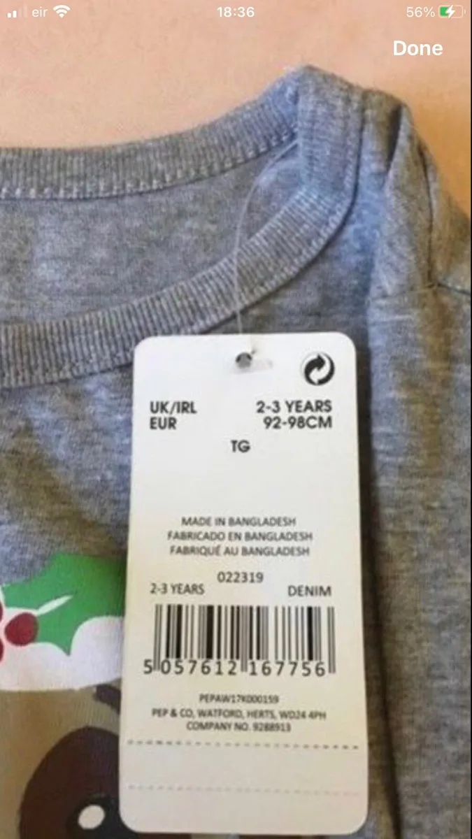 Child’s BNWT top 2/3 yrs  €2 - Image 3