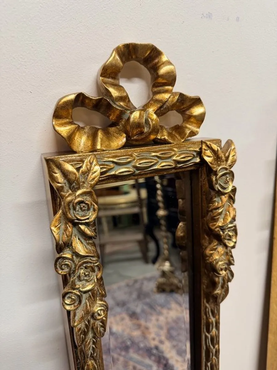 Pair of French Style Pier Mirrors - Image 2