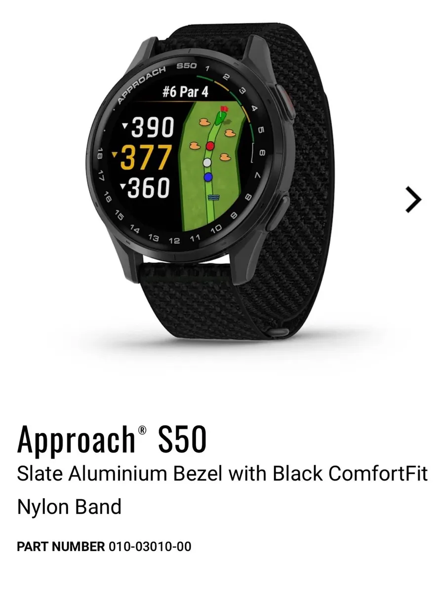 Garmin Approach S50