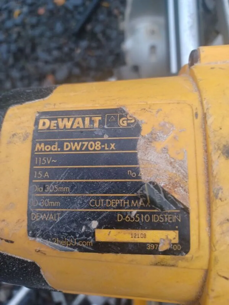 dewalt chop saw - Image 3