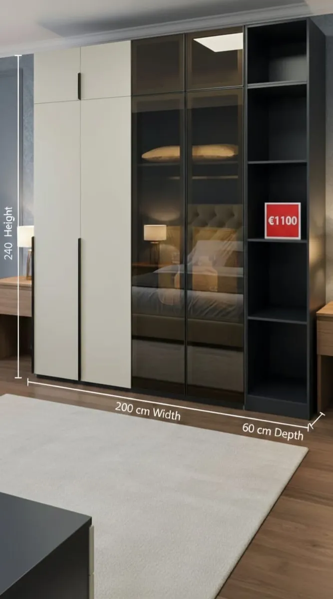 Main pic wardrobe 200 cm by 240 cm - Image 1