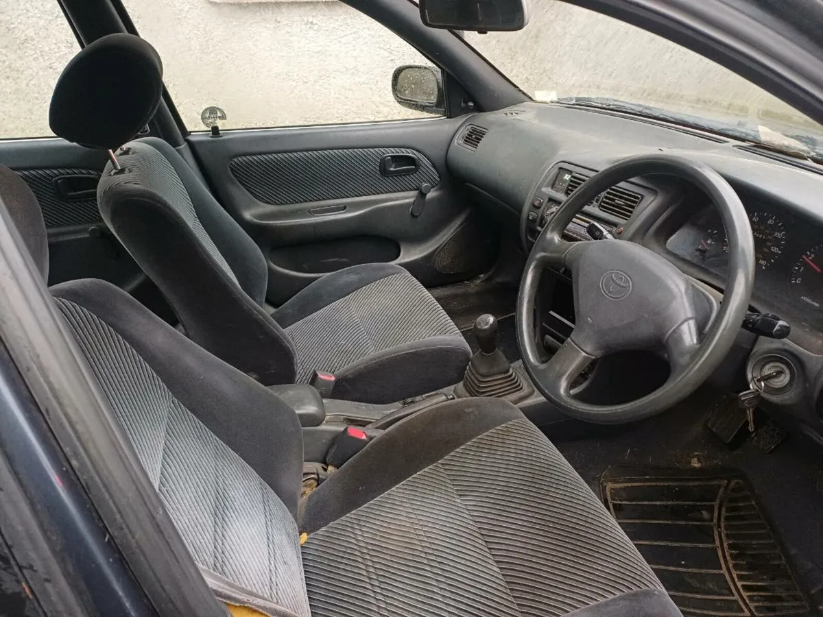 1994 toyota corrolla 1.3 petrol moted may £850 - Image 4