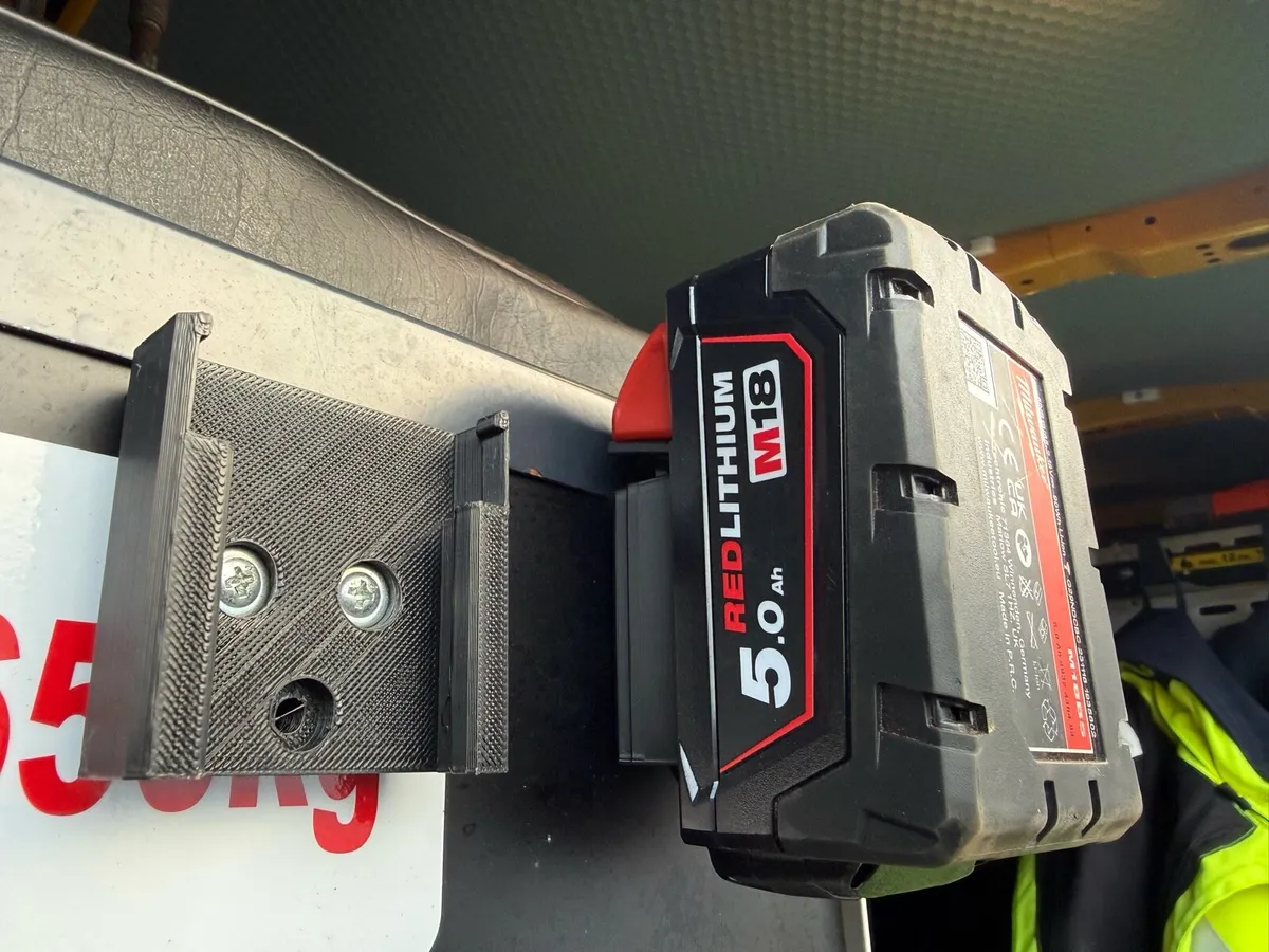 Milwaukee M18 Battery & Tool Holders - Image 1