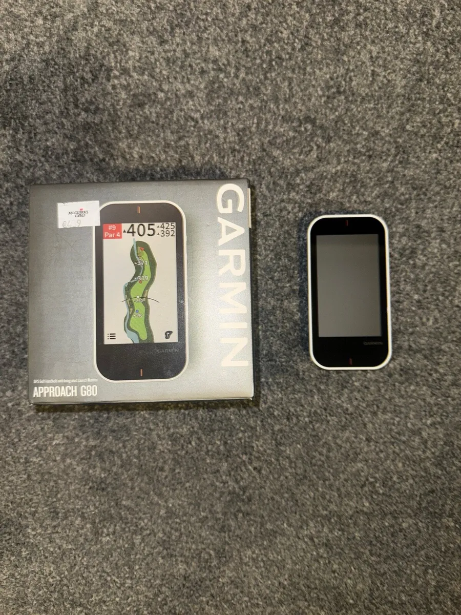 Garmin Approach G80 GPS Golf with Launch Monitor - Image 1