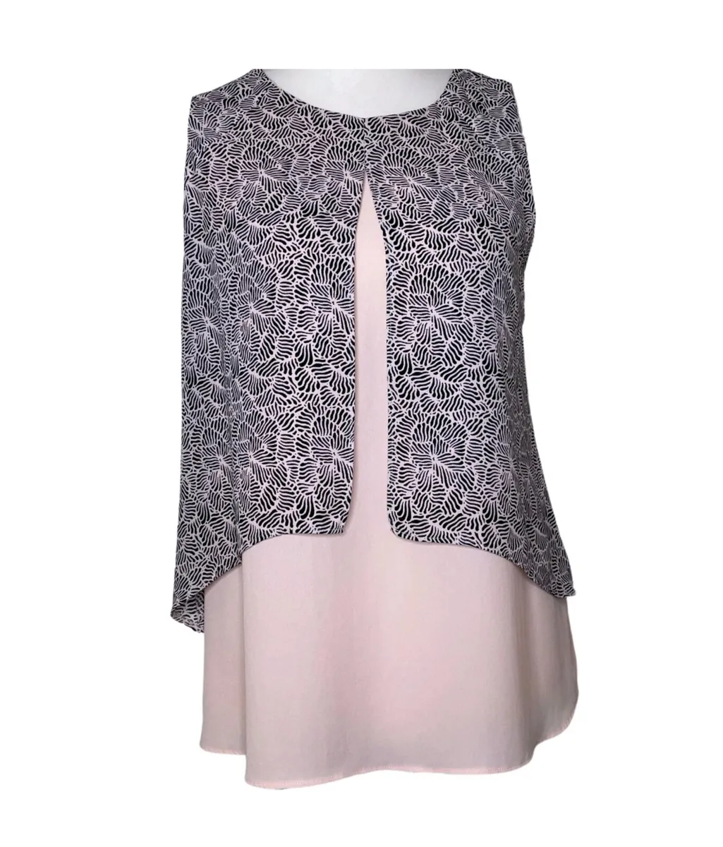 Layered Sleeveless Blouse – Principles by Ben de L - Image 1