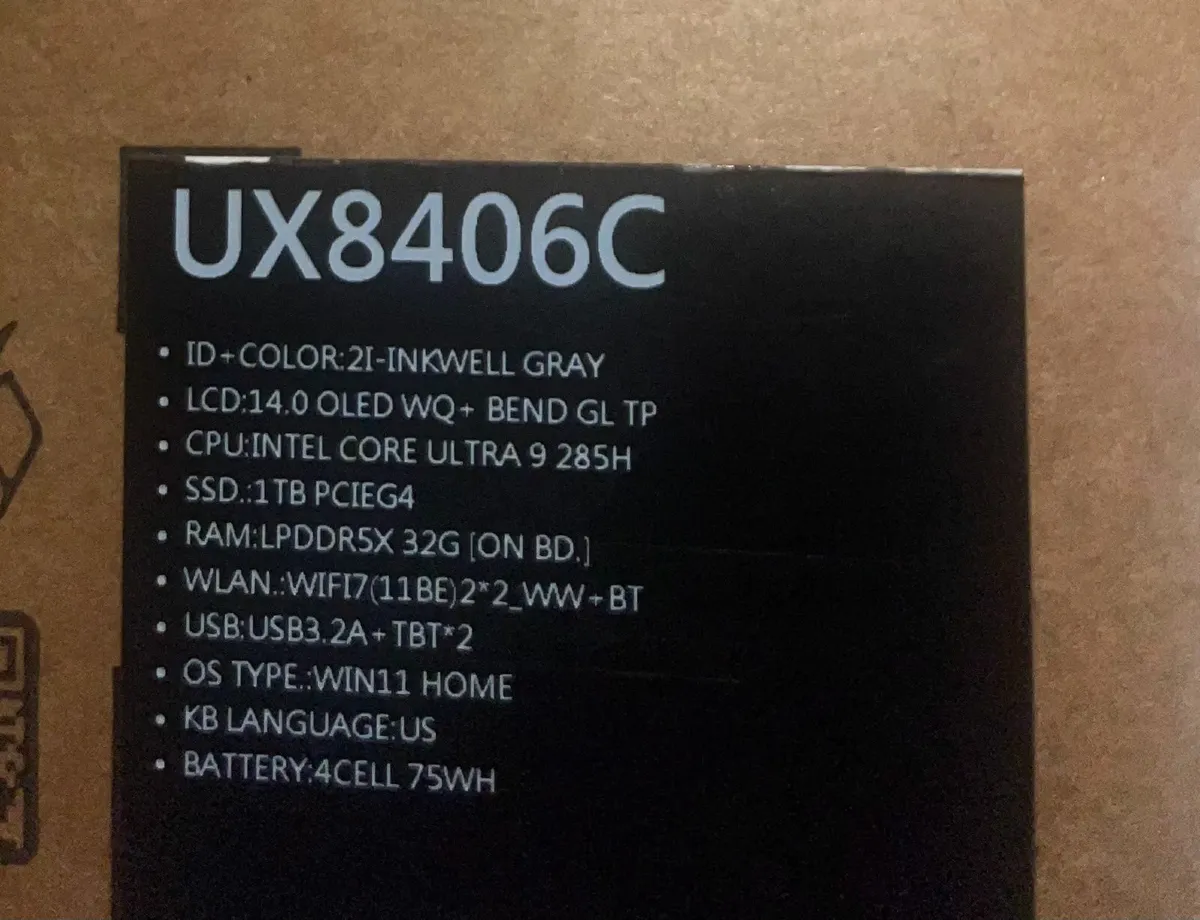 ASUS Zenbook Duo UX8406CA – New – 32GB – 3K OLED - Image 2