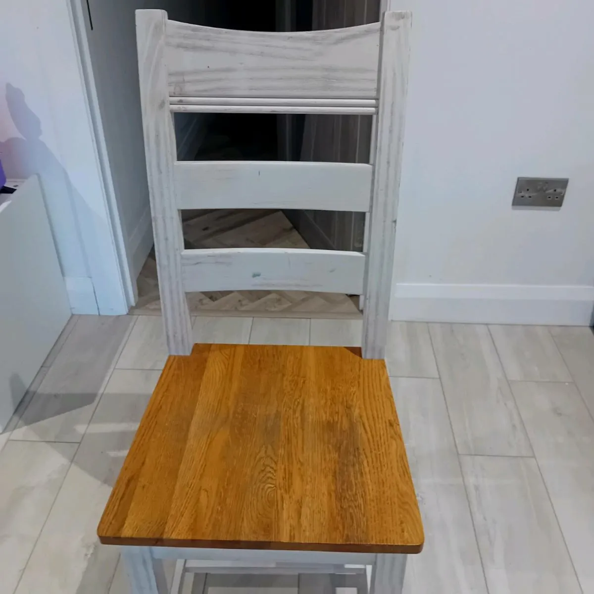 Table & 4 chairs & bench - Image 4