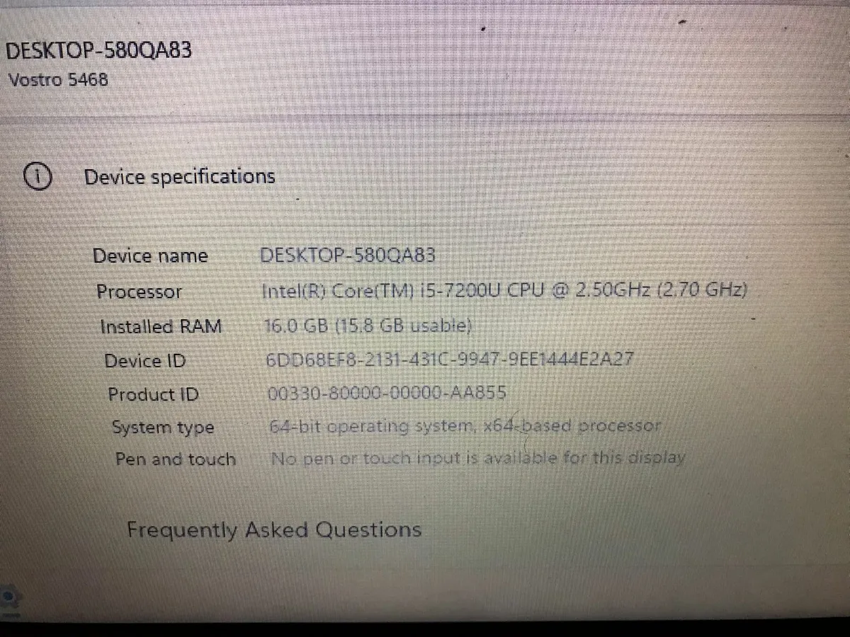 Dell Vostro 14 Laptop – Upgraded & Ready for Work - Image 2