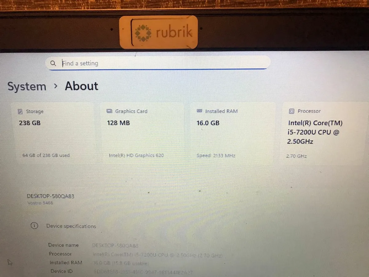 Dell Vostro 14 Laptop – Upgraded & Ready for Work - Image 3