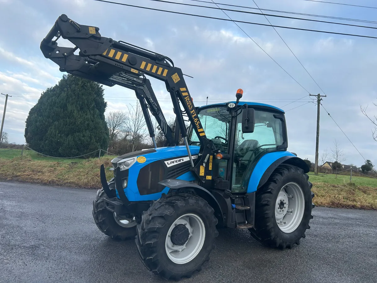 2023 Landini 5-120 with RossMore Loader - Image 1