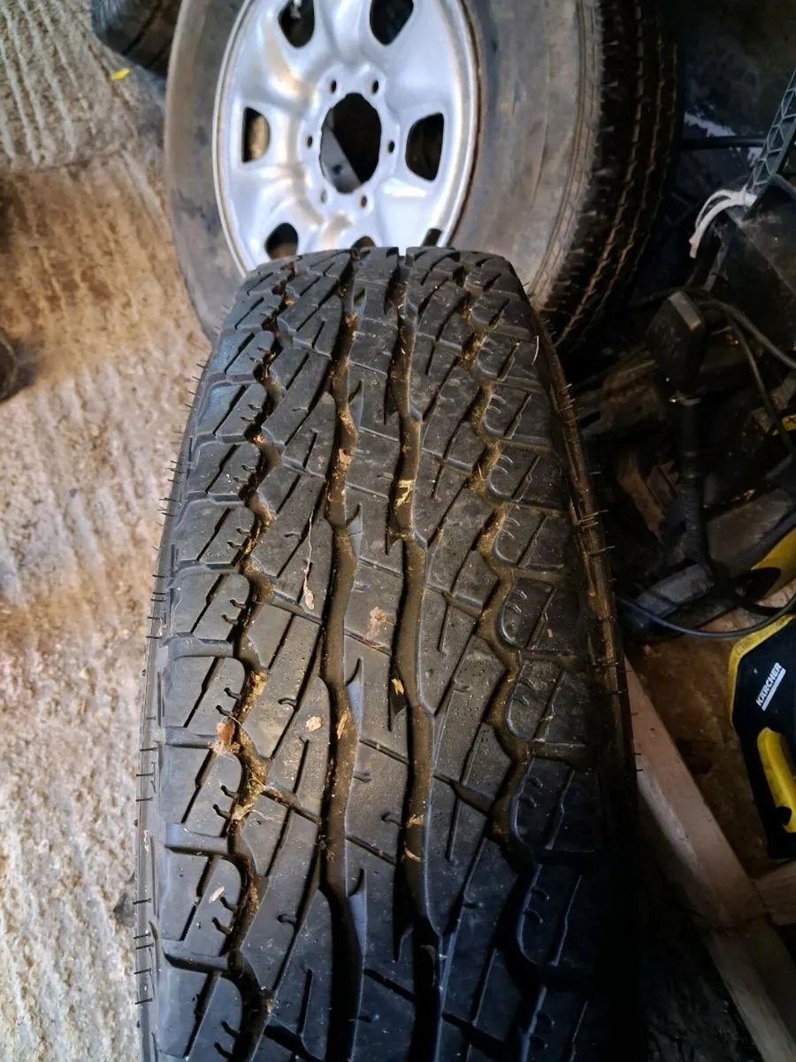 4 hilux rims with good tyres - Image 2