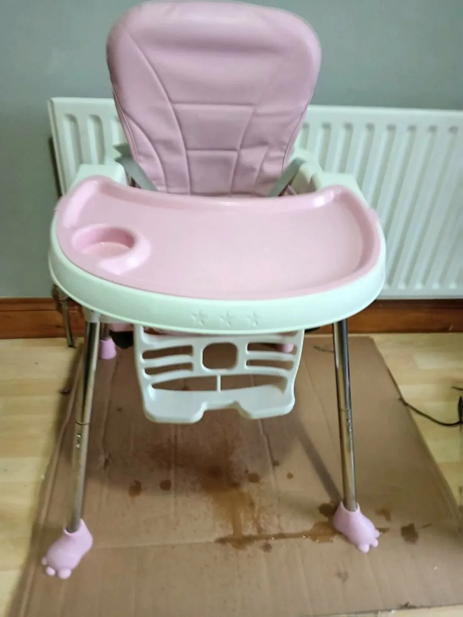 Babies High Chair As Brand New Adjustable €120 New - Image 3