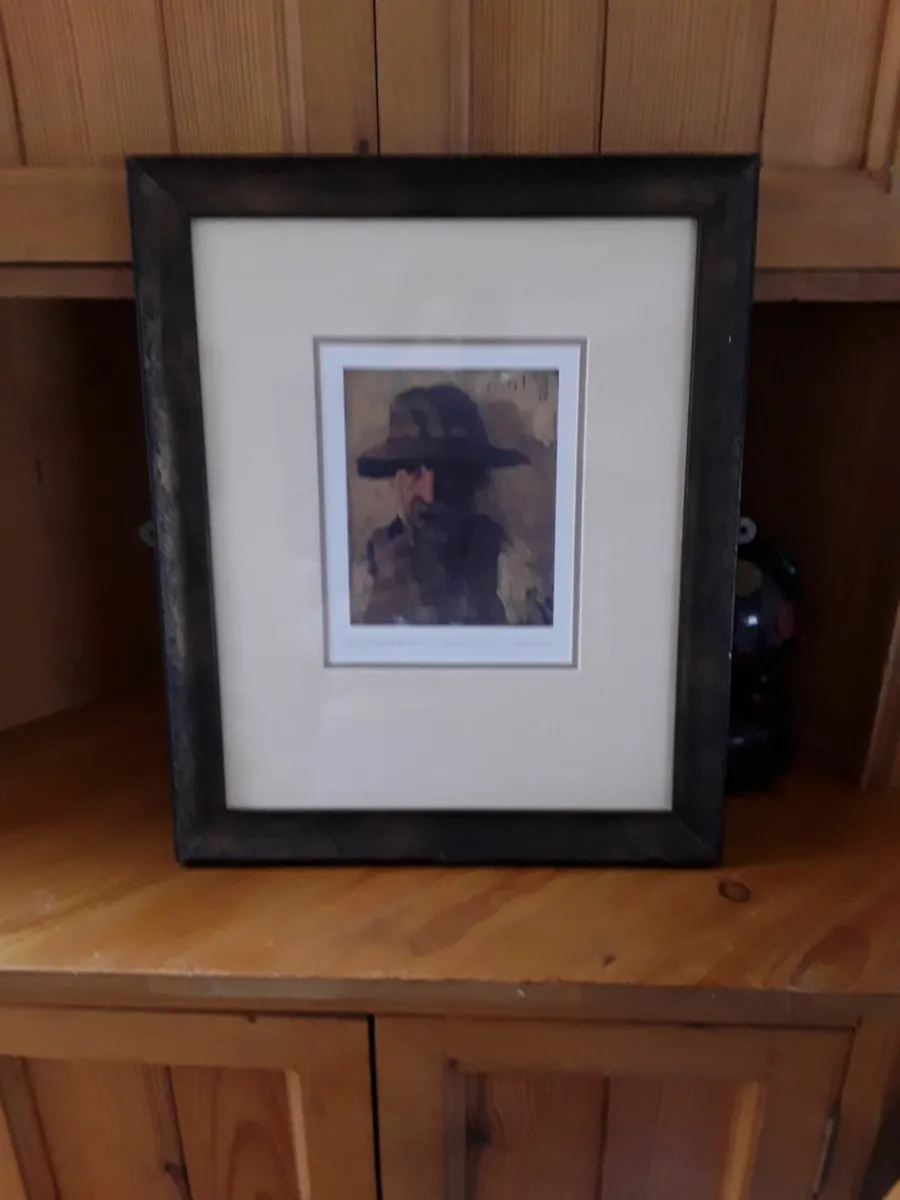 Picture by Paul Henry titled man of the fields - Image 1