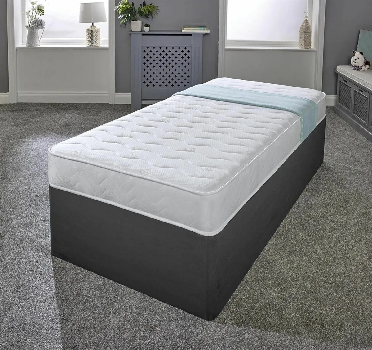 Hybrid Cooltouch Colours Mattress White Small - Image 2