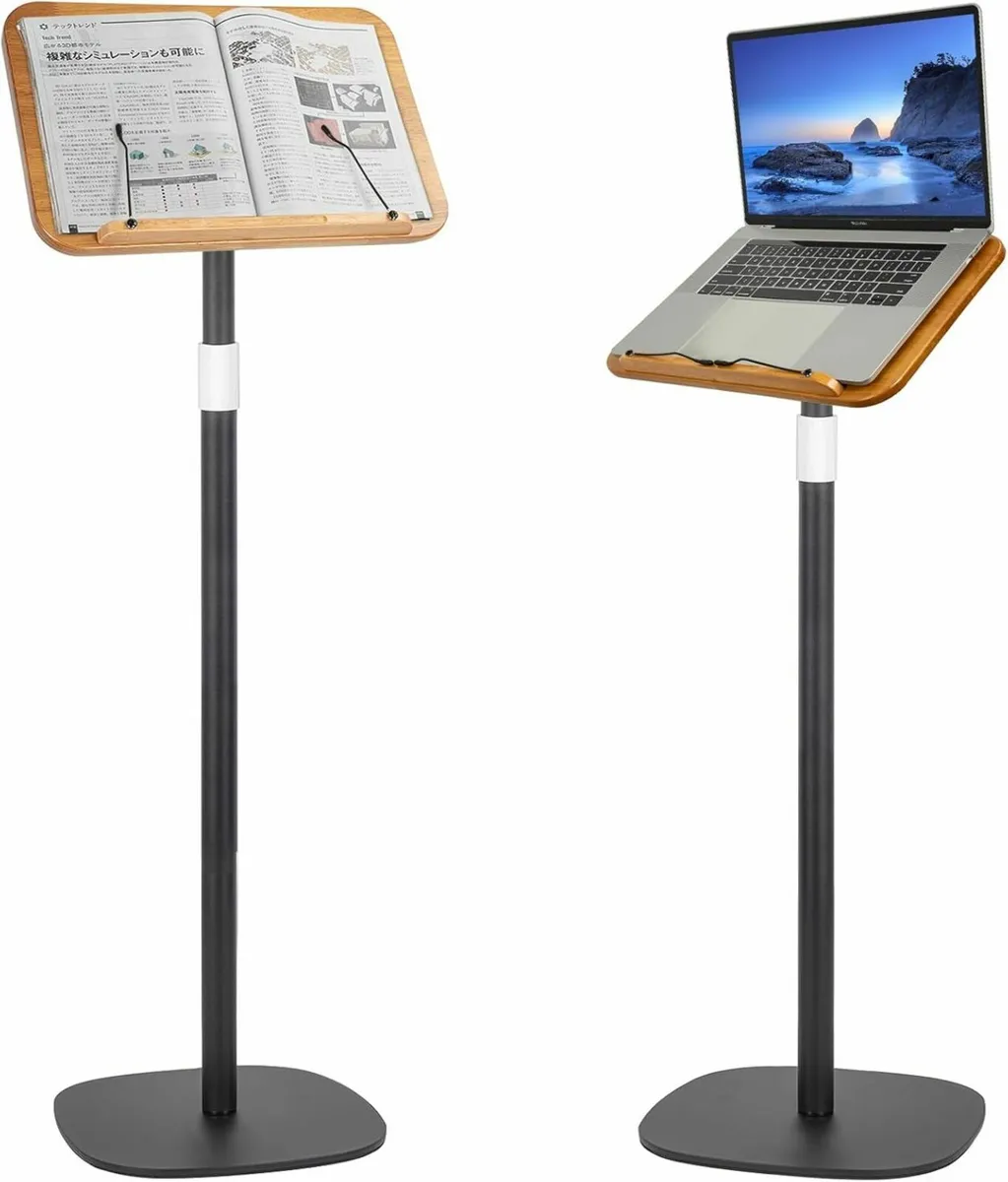 Height Adjustable 50 to170CM Standing Reading - Image 1