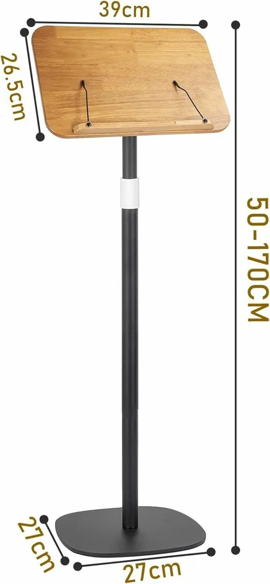 Height Adjustable 50 to170CM Standing Reading - Image 2