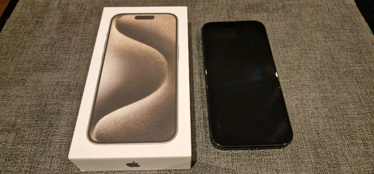 iPhone 15 Pro Black Titanium - Image 2